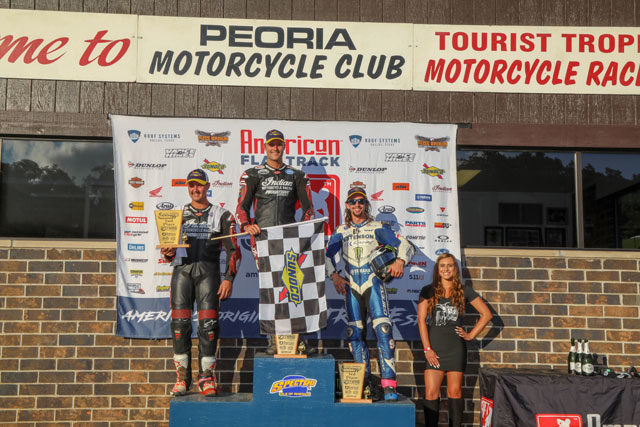 indian peoria flat track win