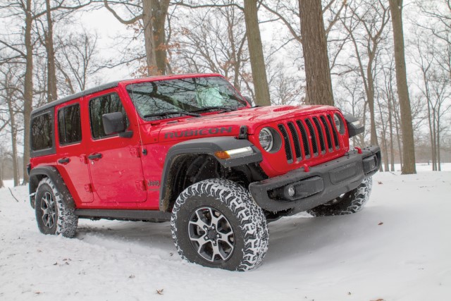 rancho jeep suspension in action