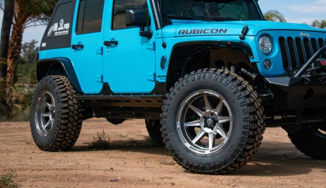 summit racing icon impact armor on jeep