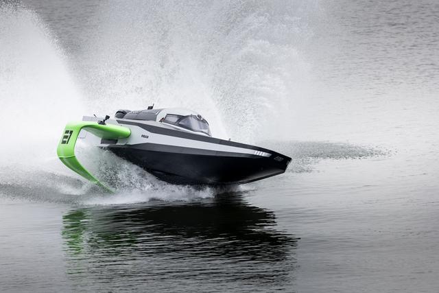 venice boating team e1 electric racing boat